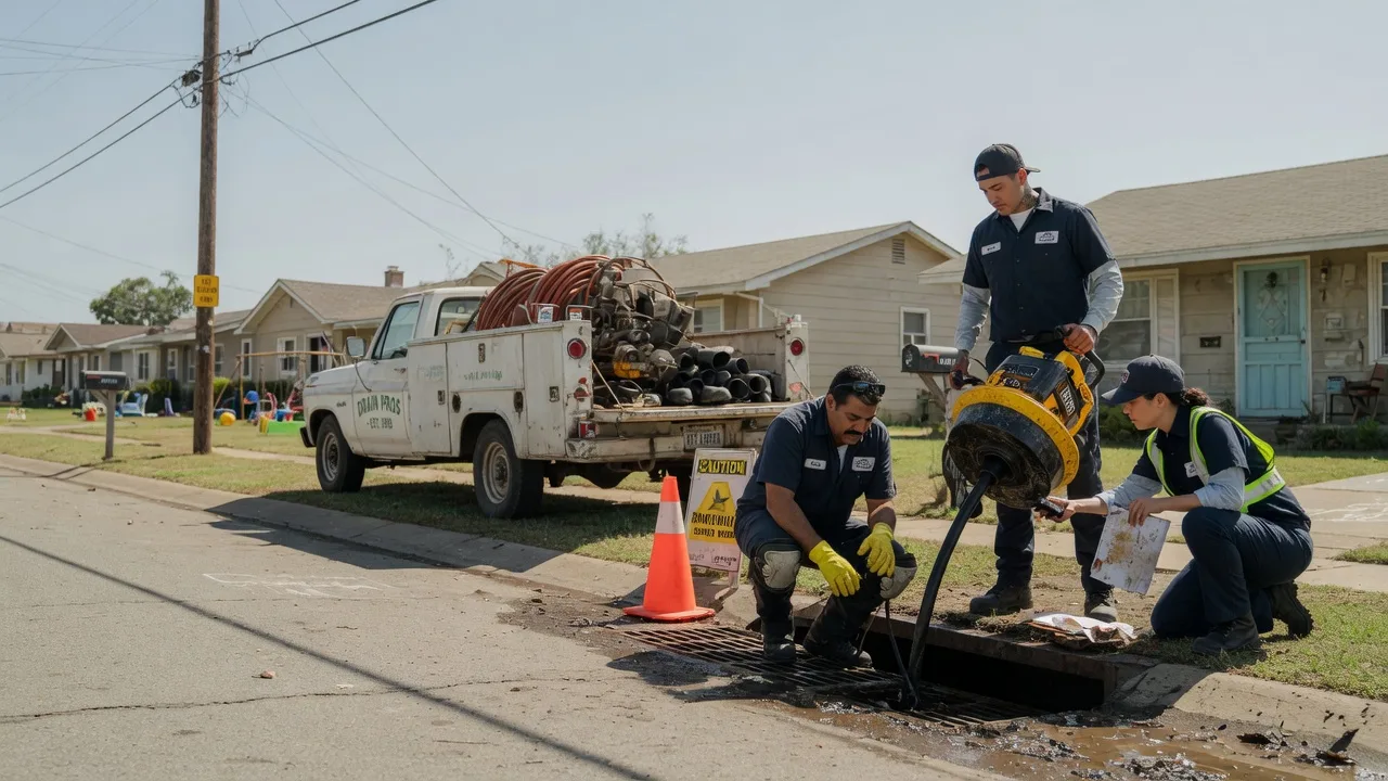 Drain Cleaning in Castroville, TX near me